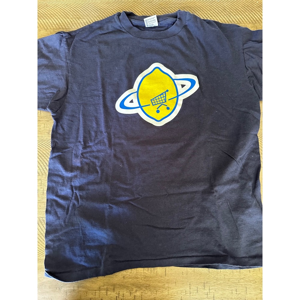 Vintage 90s U2 PopMart World Tour T-Shirt Size L Anvil USA Made Single Stitch